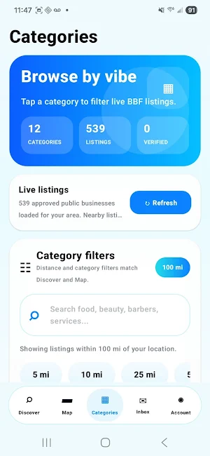 Black Business Finder Screenshot 2