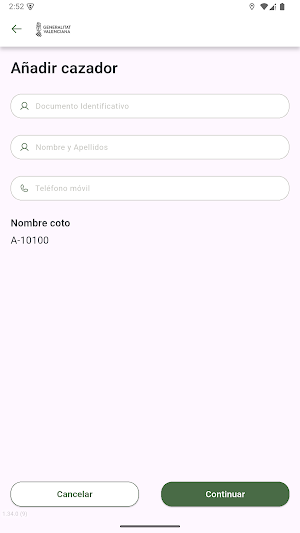 GVA Precintos Screenshot 3