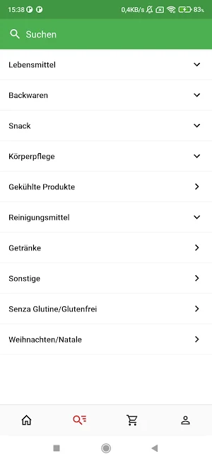 Italy-Market App Screenshot 1