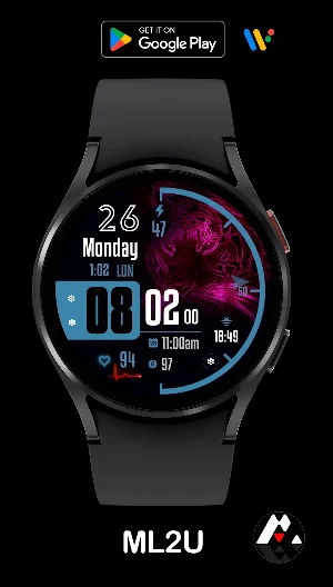 ML2U 196 Watch Face Screenshot 0