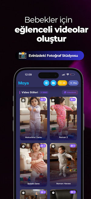 Moya Ai: Bebek Fotoğraf Video Screenshot 1