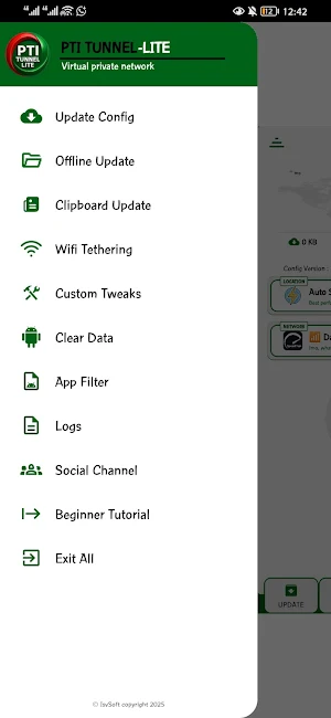 PTI TUNNEL LITE Screenshot 0