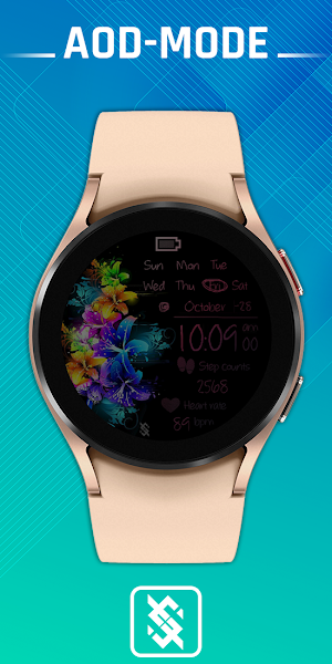 BFF3-Neon Art Colorful Flower Screenshot 1