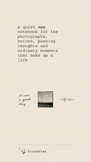 footnotes: notes for noticing Screenshot 0