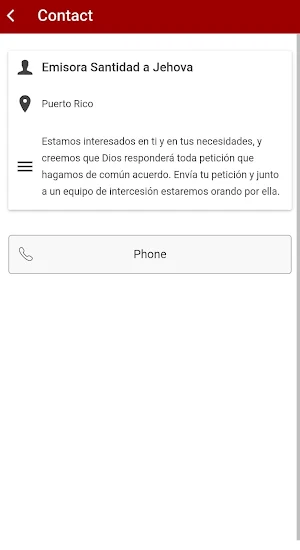 Emisora Santidad a Jehova Screenshot 1