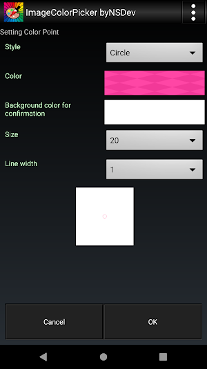 ImageColorPicker byNSDev Screenshot 2