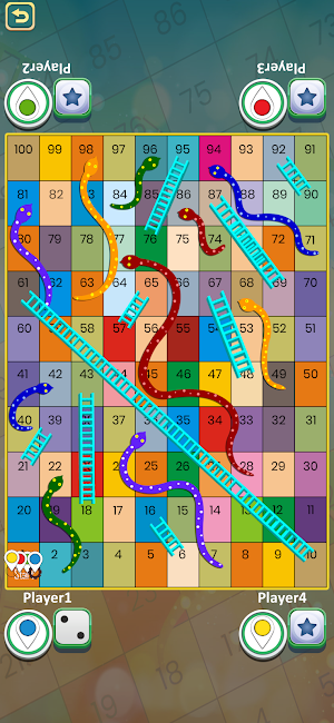snakes and ladders Jim Game Screenshot 1