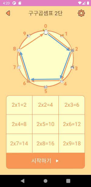 Challenge! Multiplication Table Screenshot 2