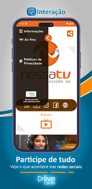 Nossa TV Mossoró Screenshot 1