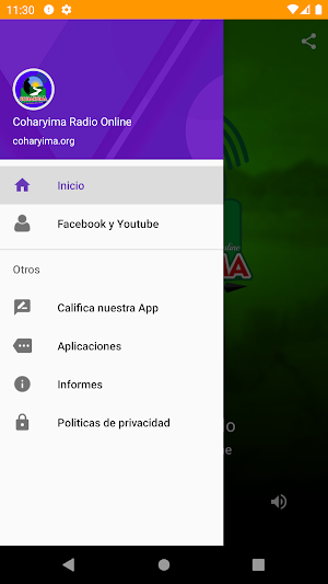 Coharyima Radio Online Screenshot 2