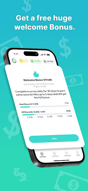 NiceSurveys - Paid Surveys Screenshot 1