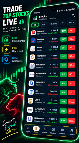 Paper Trading App - BullBear Screenshot 3