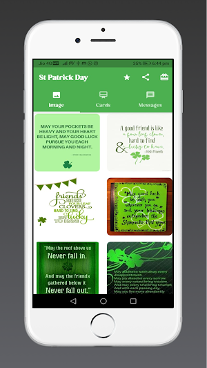 Happy Saint Patricks Day Cards Screenshot 1