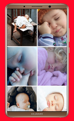 Cute Sleep Baby Wallpaper Screenshot 0