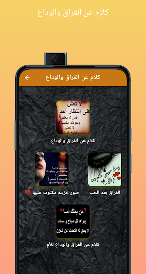 كلام عن الفراق والوداع Screenshot 0