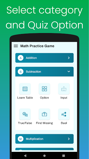 Math Quiz App - Math Master Screenshot 3