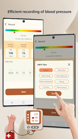 Blood Pressure Pro:BP Record Screenshot 2