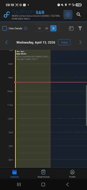 Facilitron S&R Screenshot 2