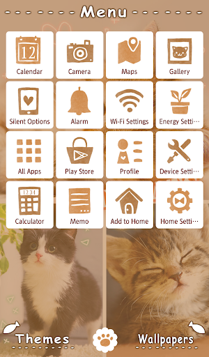 Cat Collage Theme Screenshot 1