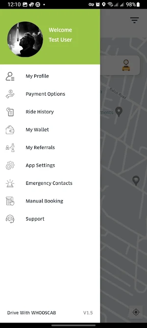 WHOOSCAB RIDER Screenshot 0