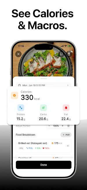 Fitlog - AI Macro Food Tracker Screenshot 2