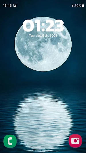 Moon Over Water Live Wallpaper Screenshot 2