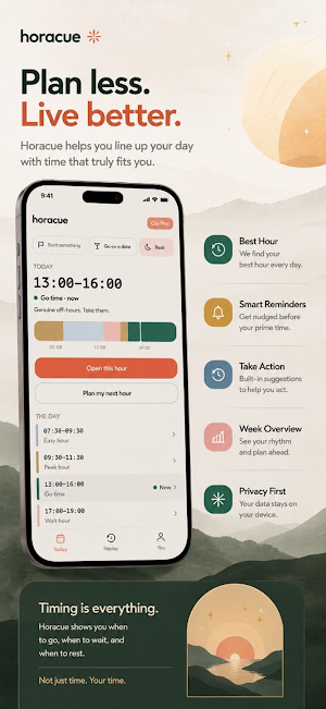 Horacue: When to Act Screenshot 2