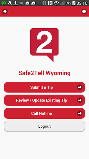 Safe2Tell Wyoming Screenshot 0