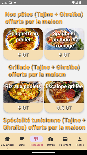 Elegant: Livraison Repas Screenshot 0