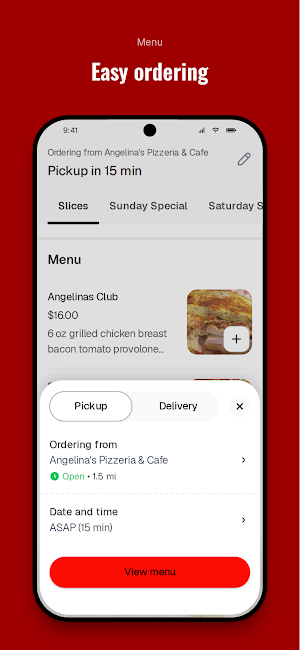 Angelina's Pizzeria & Cafe Screenshot 2