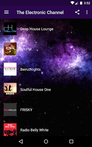 The Electronic Channel - Radios Techno, Trance! Screenshot 0