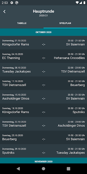 Hobbycup Geretsried Screenshot 2