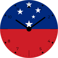 Samoa Analog Watch Face