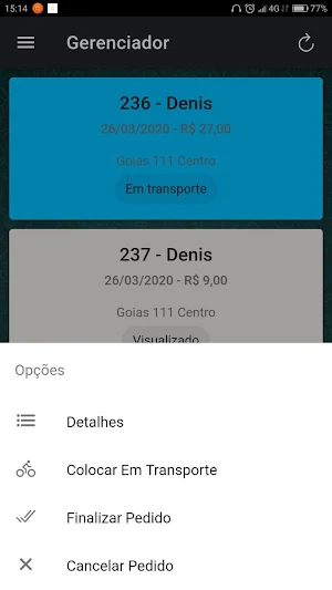 One Gerenciador Online Screenshot 1