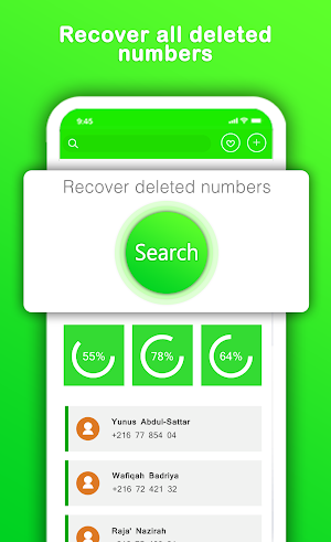 Recover Deleted Contacts Screenshot 1