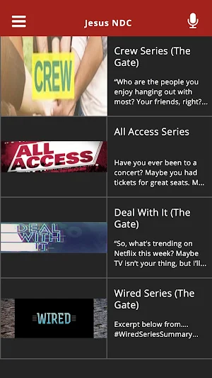 Jesus NDC Screenshot 1