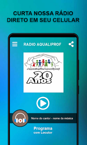 Rádio Aqualiprof Screenshot 1
