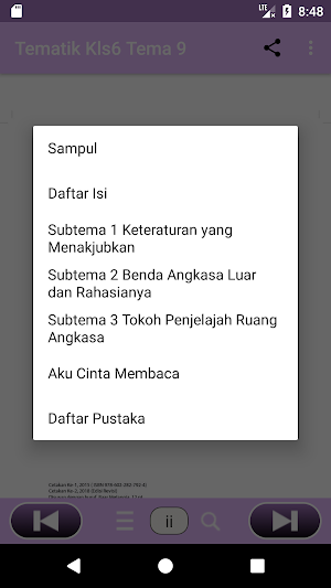 Buku Siswa Kelas 6 SD/MI Tema 9 Screenshot 1