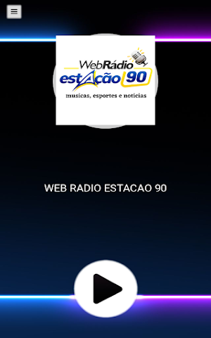 Web Rádio Estação 90 Screenshot 1