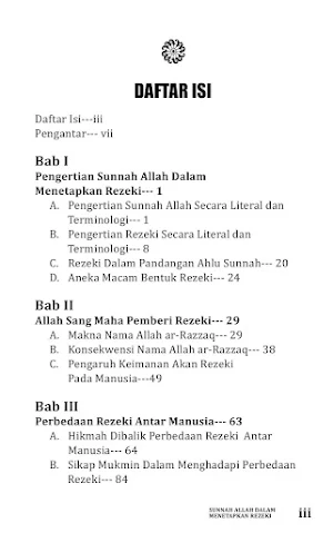 Sunnah Allah Menetapkan Rezeki Screenshot 1