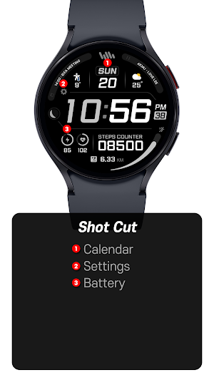 SamWatch PointColor 43 II Screenshot 2