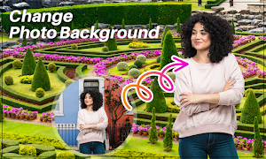 Garden Photo Frames Editor Screenshot 0