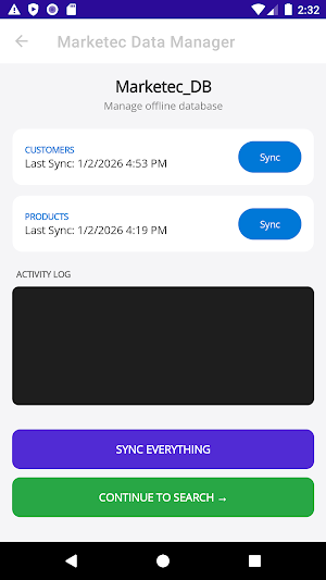 Marketec Lookup Screenshot 0