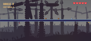 Cyber Runner 2D Screenshot 1