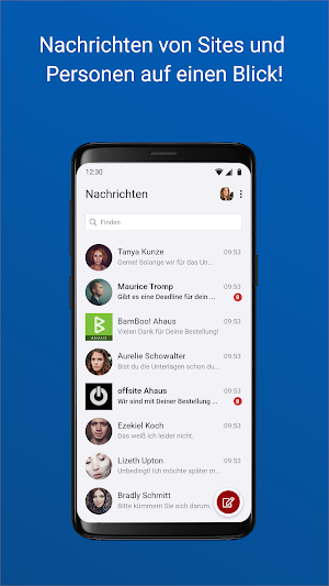 chayns Intercom Screenshot 0