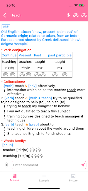 MiMiDict - English with MiMi Screenshot 1