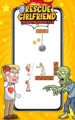 Rescue Girlfriend Puzzle Screenshot 2