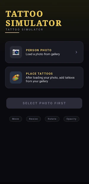 Tattoo Simulator Screenshot 0