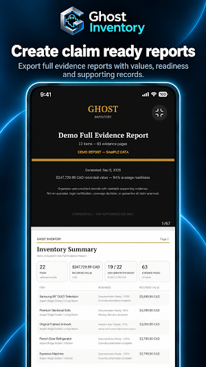 Ghost Inventory Screenshot 1