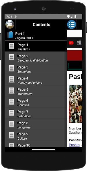 پښتانه پېښليک/Pashtuns History Screenshot 2